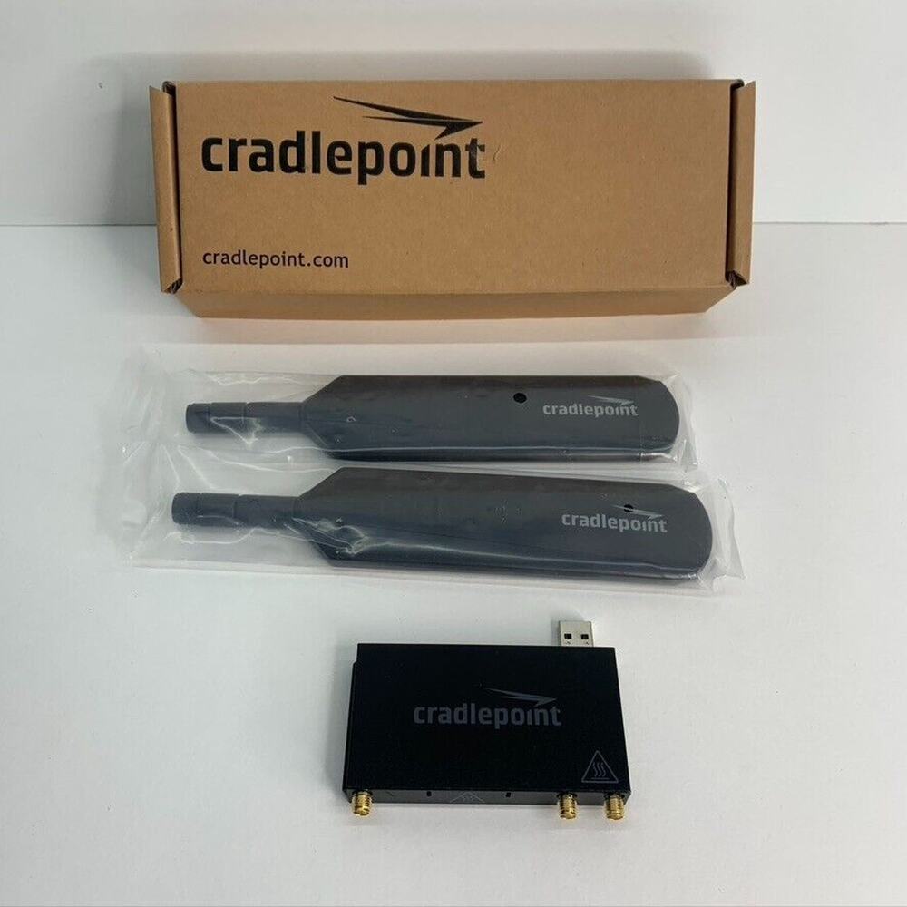 Cradlepoint Modem MC400LP6 4G LTE CAT 6 w/ Dual Antennas - AT&T/Verizon/T-Mobile